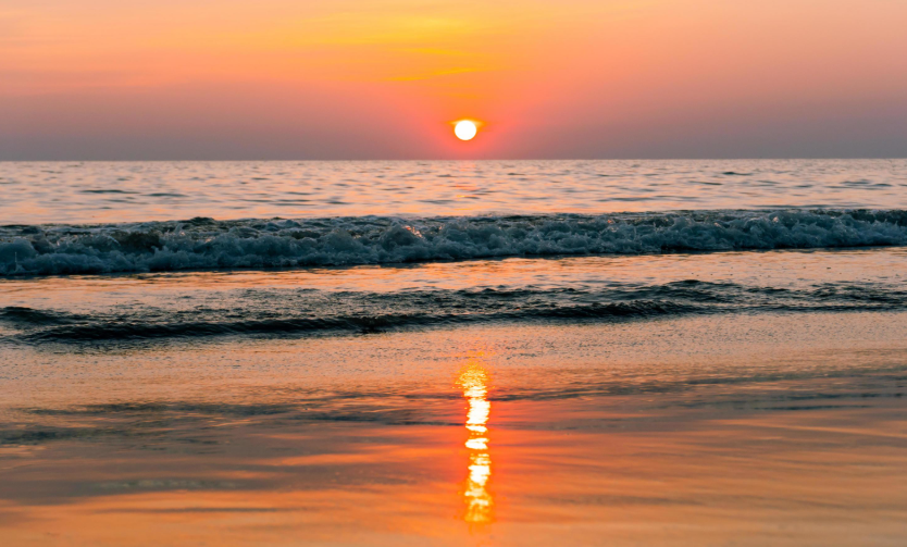 Atardecer y calma emocional